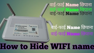 How to Hide WIFI Name With Syrotech Router I  Syrotech ONT#viral #technicalguruji #technicalyogi