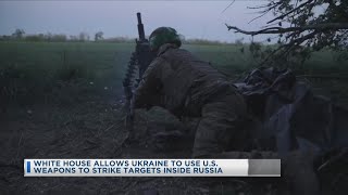 White House Allows Ukraine To Use U.S. Weapons To Strike Targets Inside Russia