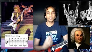 Randy Rhoads Technique 2 -  Neo-Classical Shredding - Crowley solo discussion - Picking Exercises