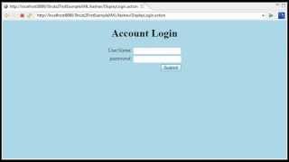 Information Struts2XMLFirstLoginExample.avi Update