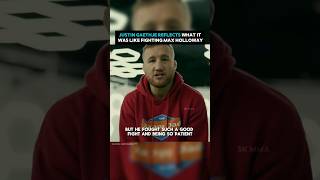 Justin Gaethje reflect what it was like fighting Max Holloway