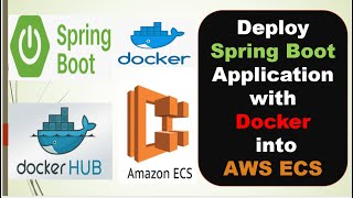 deploy spring boot application with docker into ecs