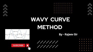 Wavy Curve Method Class 11th By Rajeev sir | Adya Foundations