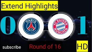 Bayern Munich 1 - Paris Saint German 0 Uefa Champions League 202223. Round Of 16 1St Leg Highlight