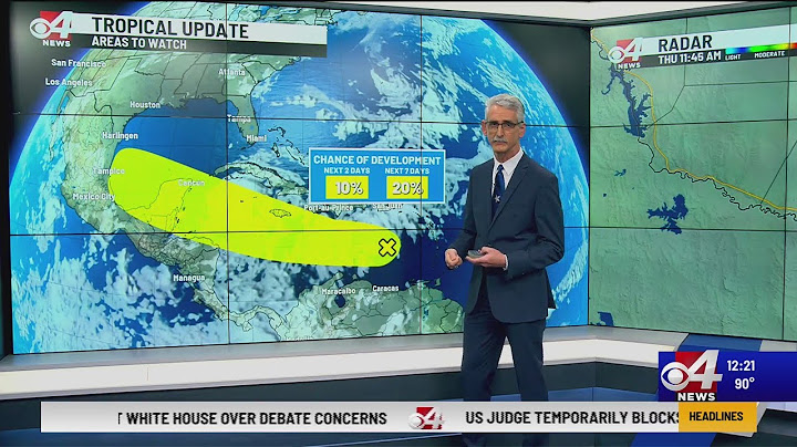 Tropical update: Hurricane Beryl