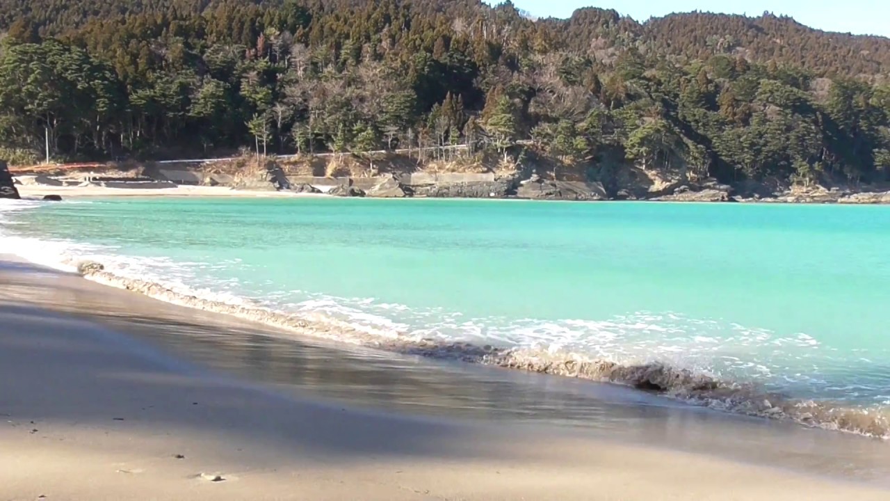 宮城県石巻市雄勝町 荒浜海水浴場 Youtube