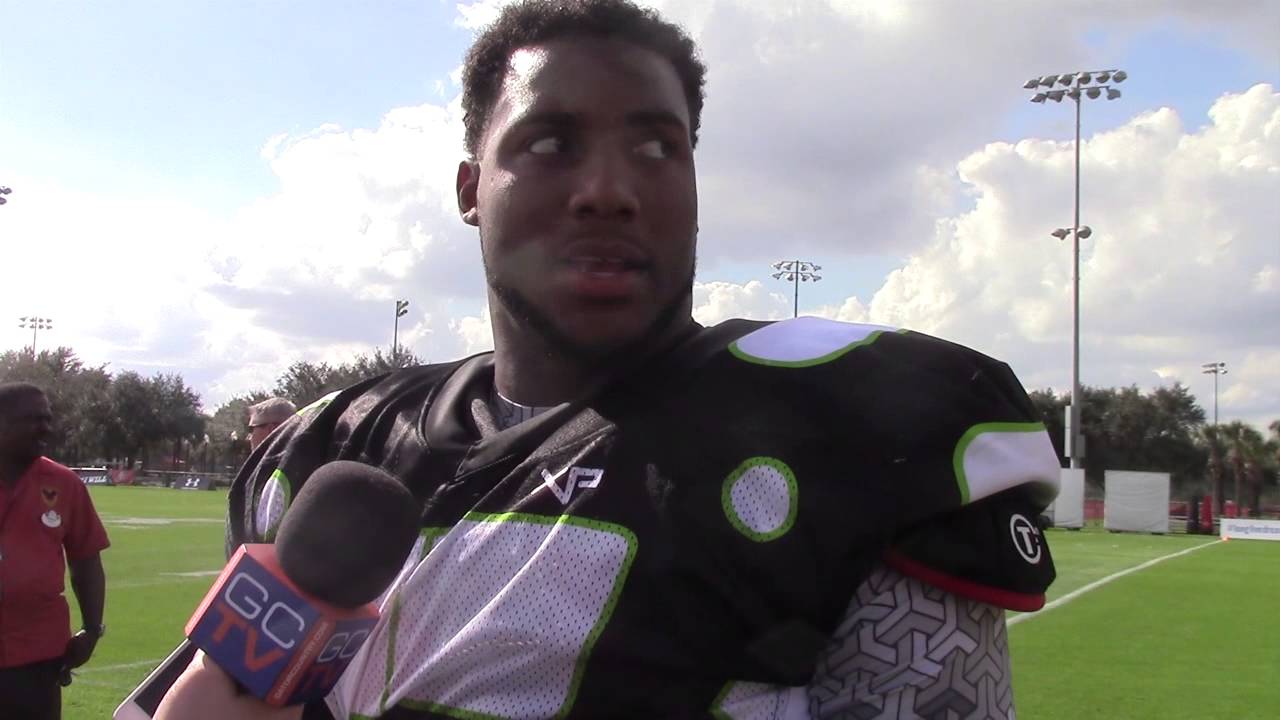 Byron Cowart at Under Armour Practice