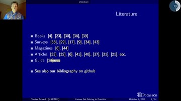 Answer set solving in practice, organization (HD)