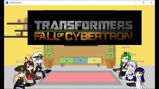 Azur Lane react to transformers fall of cybertron  - Trailer