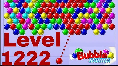 Bubble shooter game level 1222 winnn @yara gamer248