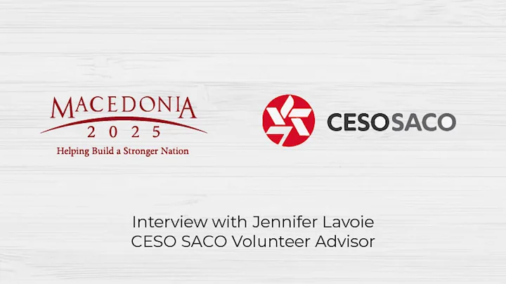 Interview with Jennifer Lavoie - CESO SACO Volunte...