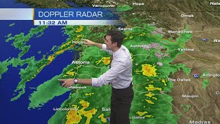 Thursday Noon Weather Update October 19th, 2017