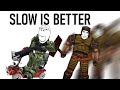 Why slow shooters are better