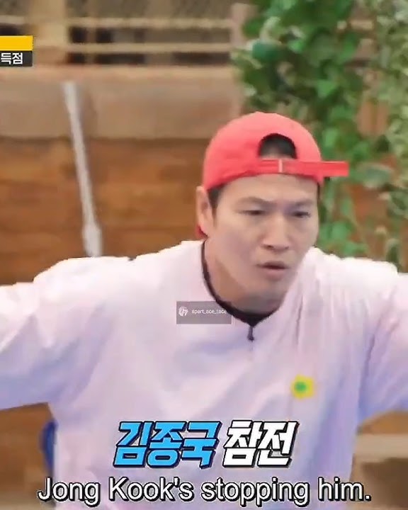 Ep756 Kim Jong Kook taking care of Song Jihyo as usual, get her a towel