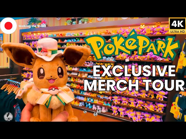 The ULTIMATE PokéPark Kanto MERCH TOUR | ALL Exclusive Pokémon