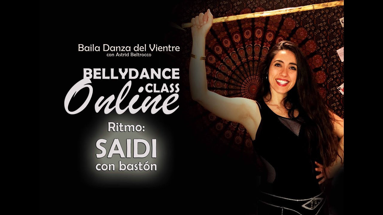 Secuencia ritmo SAIDI con Bastón | Danza del Vientre - Bellydance | ASTRID BELTROCCO