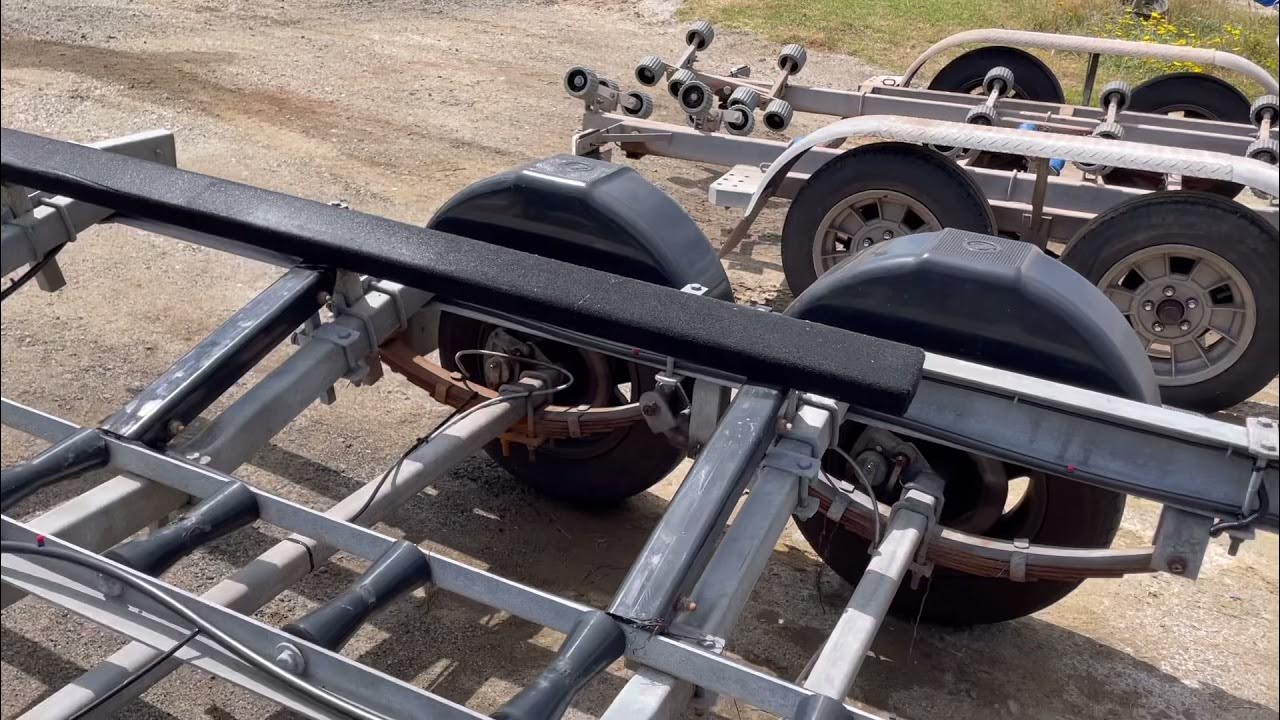 Boat trailer flush setup YouTube