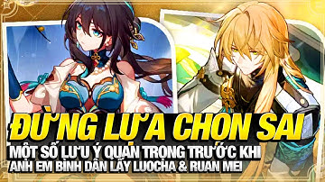 TRÁNH LỰA CHỌN SAI LẦM KHI LẤY FREE RUAN MEI - LUOCHA! Một Số Lưu Ý Quan Trọng Anh Em Nên Biết