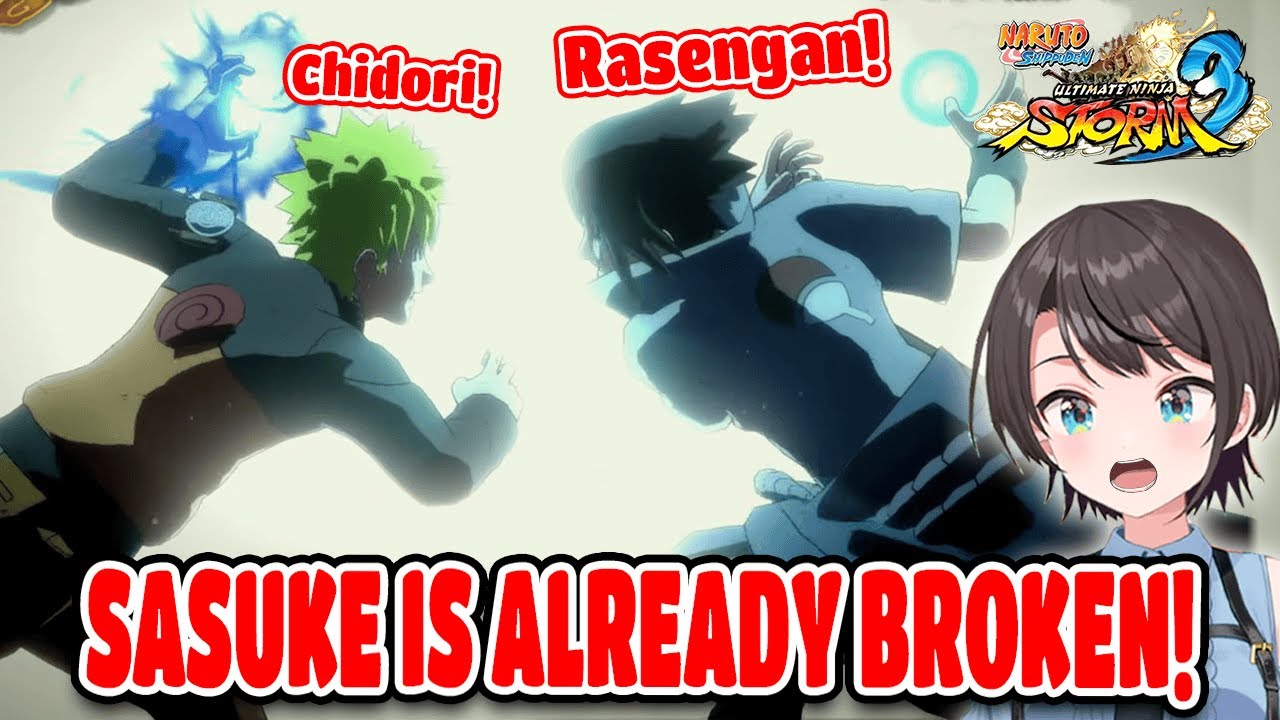 Subaru Reaction To Naruto Vs Sasuke In Naruto: Ultimate Ninja Storm 3 Hololive【ENG SUB】