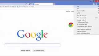 Setting Up Your Browser Default Page