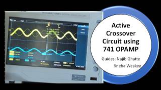 Active Crossover Circuit using Op-Amp (741) | Multisim Simulation+PCB Implementation (Mini Project)