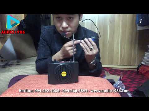 Video Máy trợ giảng không dây Sony Sn-898 Nhật bản giá rẻ... - youtube