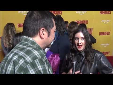 KD  Davila Red Carpet Interview for Prime Video's Emergency