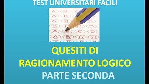CORSO DI LOGICA - PARTE SECONDA