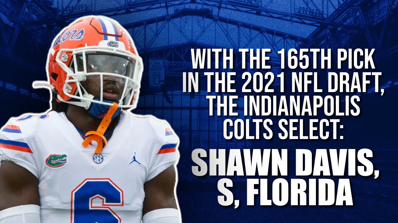 Indianapolis Colts Select FS Shawn Davis At Pick 165