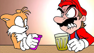 Mario and Tails Having a Nice Conversation - A 2009 Windows Movie Maker Animation screenshot 5