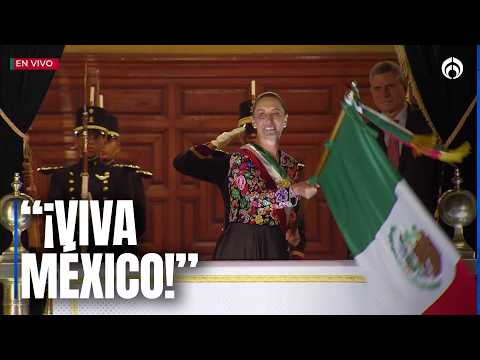 This was Sheinbaum's second Grito from the National Palace