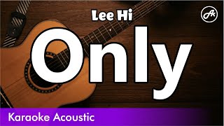 Lee Hi - Only (karaoke acoustic)