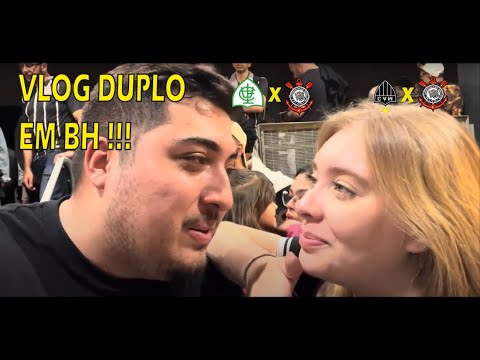 VLOG DUPLO EM BH DO CASAL CORINGÃO PODCAST !!!