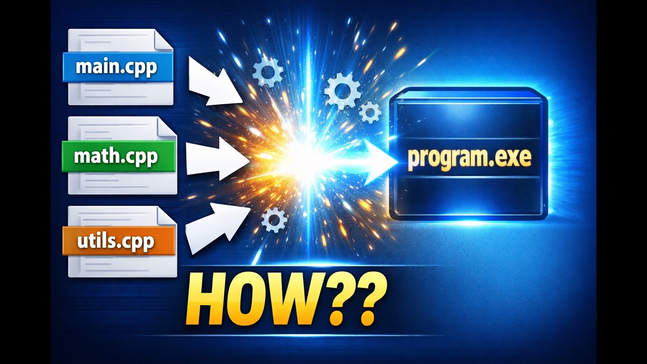 The Hidden Steps That Turn C++ Code Into a Program (2) - YouTube