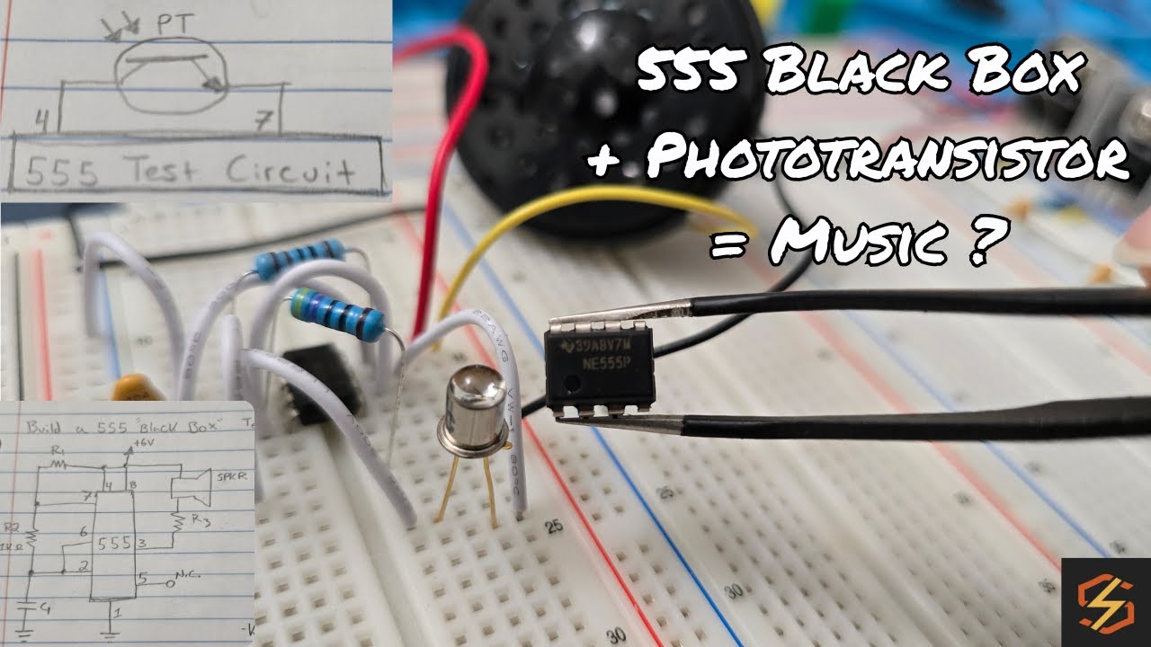 Making Sounds with Light (Using 555 IC)