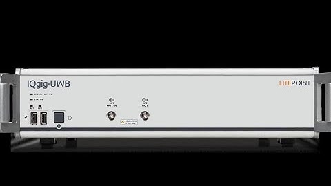 Système de test ultra large bande (UWB) : IQgig-UWB