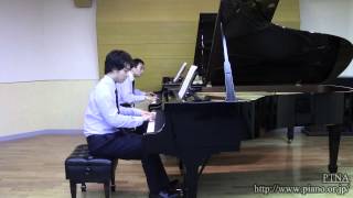 Clementi, Muzio: Sonatine Op.36-1 (arr.for 2 Pf. by K.Kita)  Pf. 喜多宏丞 & 菅原望