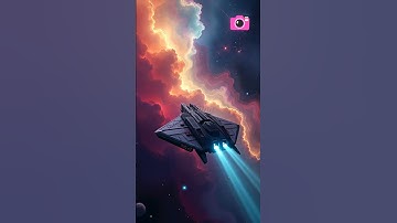 Futuristic Spaceship Soars Beyond the Clouds 🚀🌌 | Sci-Fi Aesthetic