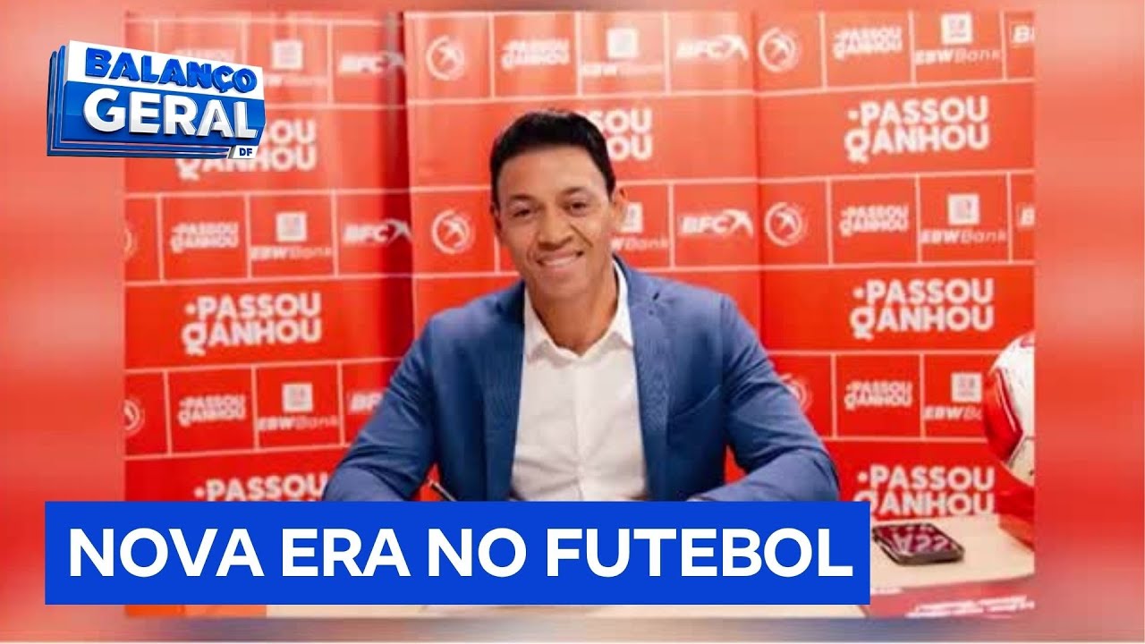 Ex-jogador Ricardo Oliveira é o novo vice-presidente do Brasília Futebol Clube | Balanço Geral DF