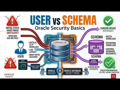 Oracle Users vs Schemas Explained | User, Schema, Ownership & Privileges