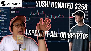 SNEAKY SUSHI GAVE ME MONEY AND I WENT INTO CRYPTO?