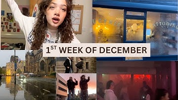 video log: first few weeks of December (20.11ish-12.12ish)