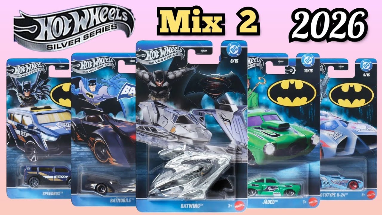 Hot Wheels 2026 Batman Mix 2 - YouTube