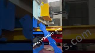 PER Bottle Lifting Door automatic tie baler machine