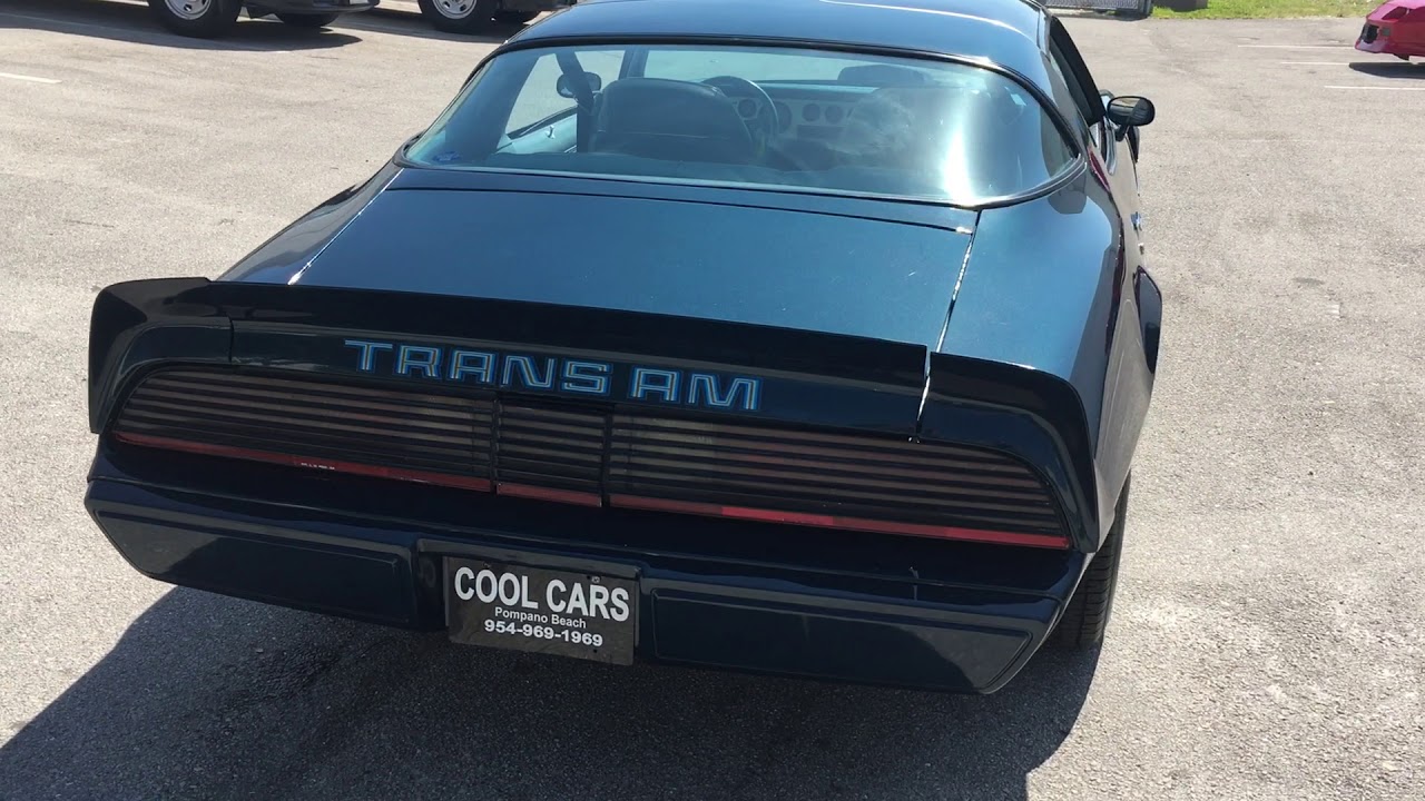79 Pontiac Firebird TA For Sale - YouTube