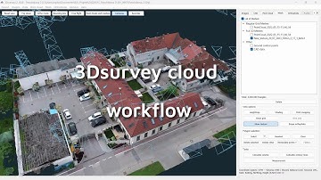 3Dsurvey cloud workflow
