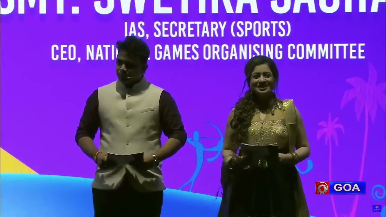 Logo Launch Event of the 37th National Games, Goa 2023 YouTube