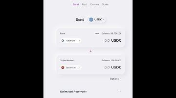 Bridge between Eth Mainnet, polygon, xDAI, Optimusm and Arbitrum, via hop.exchange