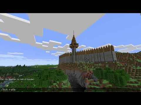 Minecraft background video