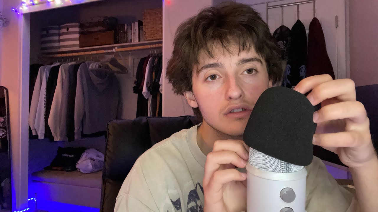 ASMR Pure Mic Scratching (foam + bare combination)